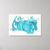 Canvas Art Print - "Running with the Wind" (Voorkant)