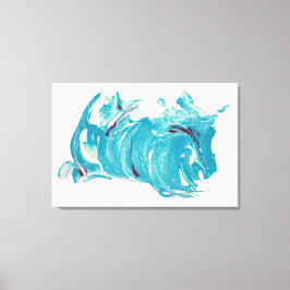 Canvas Art Print - "Running with the Wind"