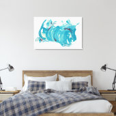 Canvas Art Print - "Running with the Wind" (Insitu (Slaapkamer))
