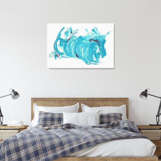Canvas Art Print - "Running with the Wind" (Insitu (Slaapkamer))