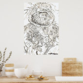 CANVAS ART PRINTS & POSTERS - FLAMBOYANT MAN (Keuken)