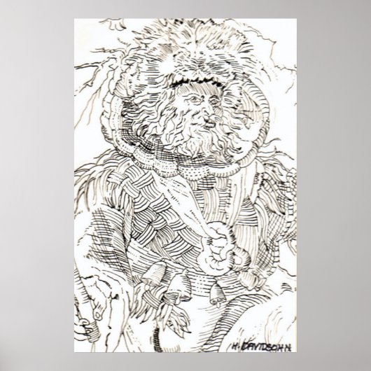 CANVAS ART PRINTS & POSTERS - FLAMBOYANT MAN (Voorkant)