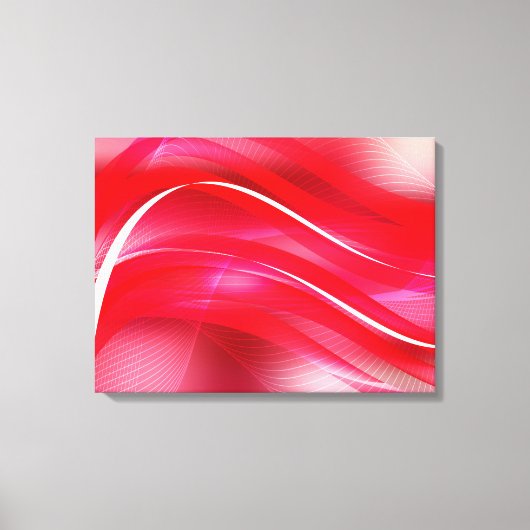 Canvas Art-Red Abstract (Voorkant)