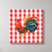 Canvas Art-Rooster (Voorkant)