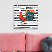 Canvas Art-Rooster (Insitu (Woonkamer))
