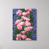 Canvas Art-roze tulpen (Voorkant)