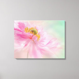 Canvas Art-roze ventilator Afdruk