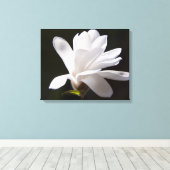 Canvas Art-Star Magnolia bloem Afdruk (Insitu (Houten vloer))