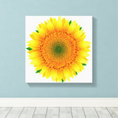 Canvas Art-Sunflower (Insitu (Houten vloer))