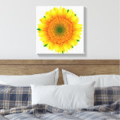 Canvas Art-Sunflower Afdruk (Insitu (Slaapkamer))