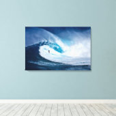 Canvas Art-Surfer Wave (Insitu (Houten vloer))