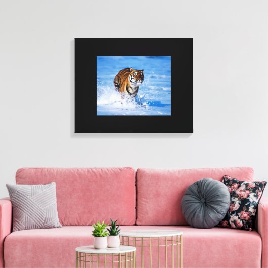 Canvas Art-Tiger (Insitu (Woonkamer))