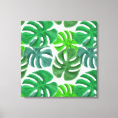Canvas Art-Tropical Palm Print (Voorkant)