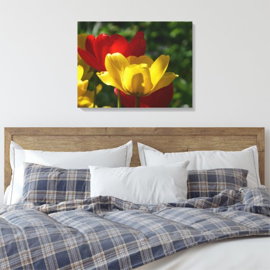 Canvas Art-tulpen (Insitu (Slaapkamer))