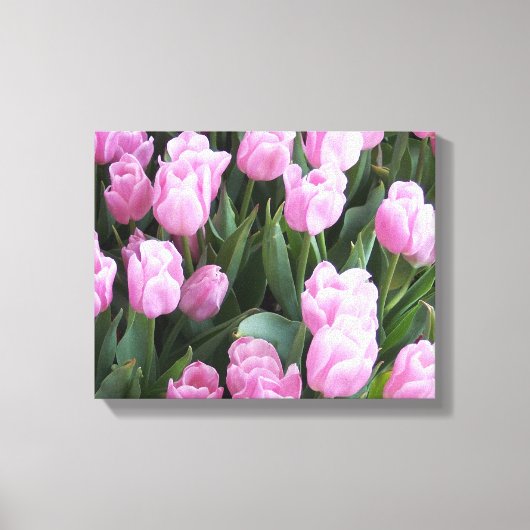 Canvas Art Tulpen Afdruk (Voorkant)