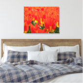 Canvas Art-tulpen Afdruk (Insitu (Slaapkamer))