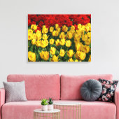 Canvas Art-tulpen Afdruk (Insitu (Woonkamer))