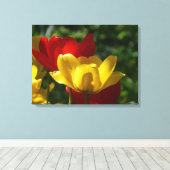 Canvas Art-tulpen Afdruk (Insitu (Houten vloer))