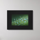 Canvas Art-Water druppeltjes Afdruk (Voorkant)