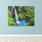 Canvas Art-Waterfall (Insitu (Houten vloer))