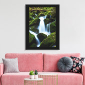 Canvas Art-Waterfall Afdruk (Insitu (Woonkamer))
