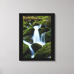 Canvas Art-Waterfall Afdruk