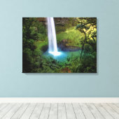 Canvas Art-Waterfall Afdruk (Insitu (Houten vloer))