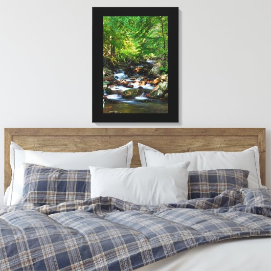 Canvas Art-Waterfall Afdruk (Insitu (Slaapkamer))