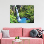 Canvas Art-Waterfall Afdruk (Insitu (Woonkamer))