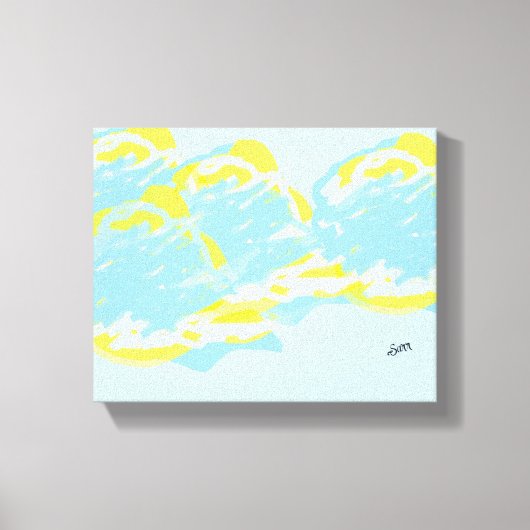 Canvas Art: Windy Sky (Voorkant)