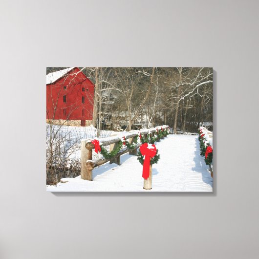 Canvas Art-Winter Scene (Voorkant)