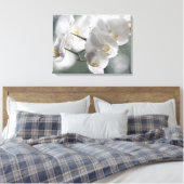 Canvas Art-witte orchideeën (Insitu (Slaapkamer))