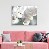 Canvas Art-witte orchideeën (Insitu (Woonkamer))