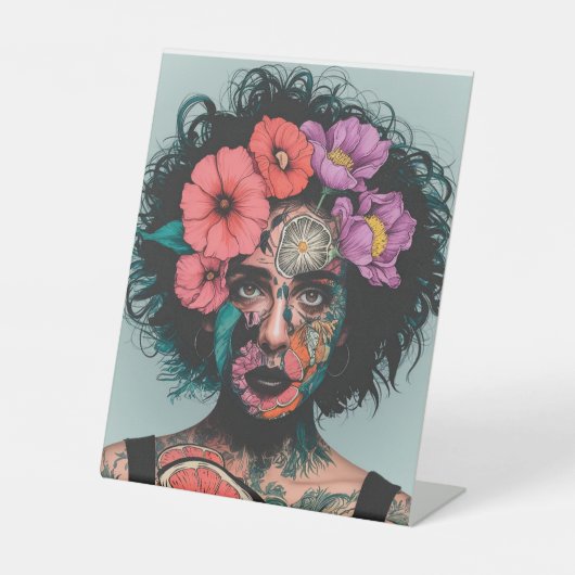 Canvas Art: Your Designs, Your Canvas Reclamebord Met Voetstuk (Voorkant)