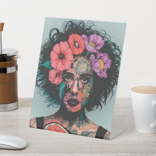 Canvas Art: Your Designs, Your Canvas Reclamebord Met Voetstuk (Insitu)