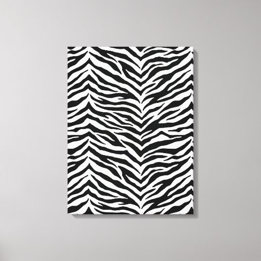 Canvas Art-Zebra Print (Voorkant)