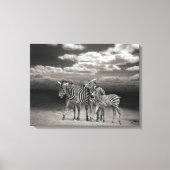 Canvas Art-Zebra's (Voorkant)