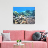 Canvas Art-Zee Turtle Afdruk (Insitu (Woonkamer))