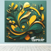 Canvas Arte Biodiversidad Viva (Insitu (Houten vloer))