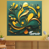 Canvas Arte Biodiversidad Viva Afdruk (Insitu (Woonkamer))