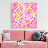 CANVAS ARTWORK - GESCHEIDEN VREDE - WALL DECOR AFDRUK (Insitu (Woonkamer))