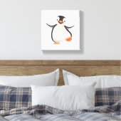 Canvas - Baby Penguin Afdruk (Insitu (Slaapkamer))