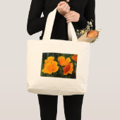 Canvas Bag, "VIER CALIFORNIA POPPIES" Grote Tote Bag (Voorkant (product))