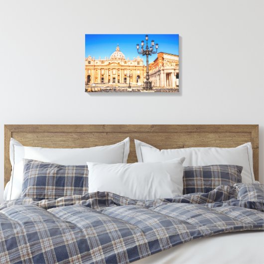 Canvas Basiliek San Pietro (Insitu (Slaapkamer))