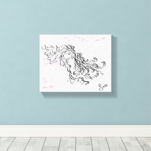 Canvas: beginners canvas afdruk (Insitu (Houten vloer))