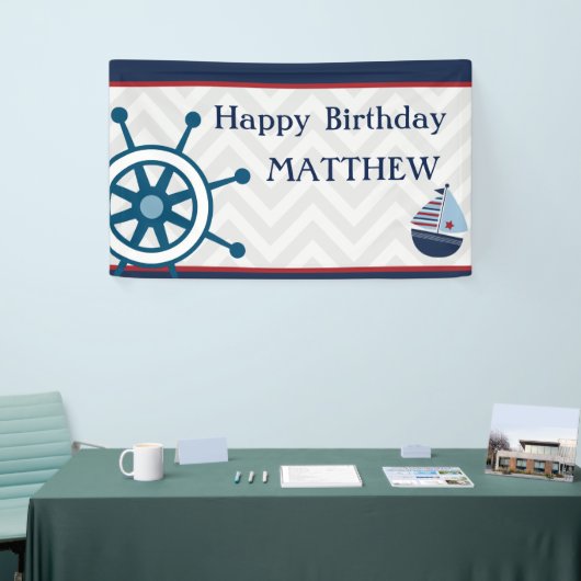Canvas Birthday Party Sailor Spandoek (Beurs)