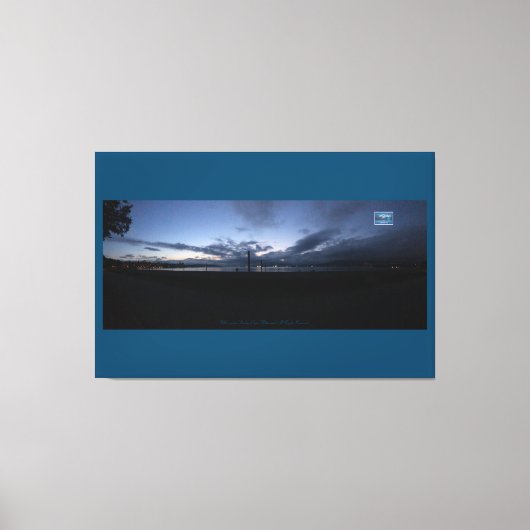 Canvas Blauwgroen (Water Front 117) RFPMDesigns©️2 (Voorkant)