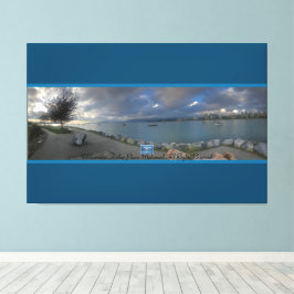 Canvas Blauwgroen (Water Front 24) RFPMDesigns ©️2