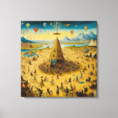 Canvas Bosch and the Chaos of Burning Man (Voorkant)
