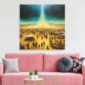Canvas Bosch Transforms the Storm at Burning Man (Insitu (Woonkamer))